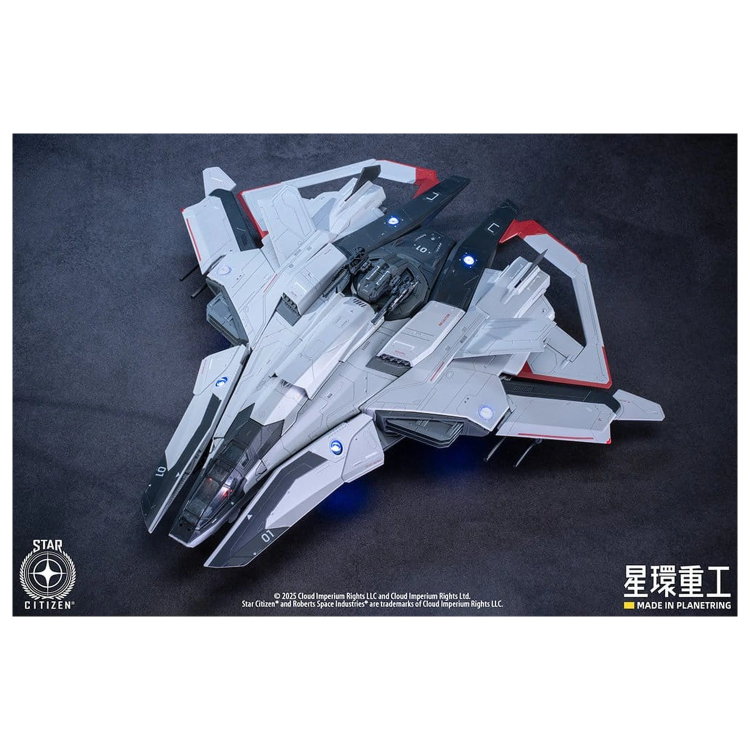 Star Citizen plastikowy zestaw modelarski 1/100 Anvil F8C Lightning 25 cm zdjęcie produktu
