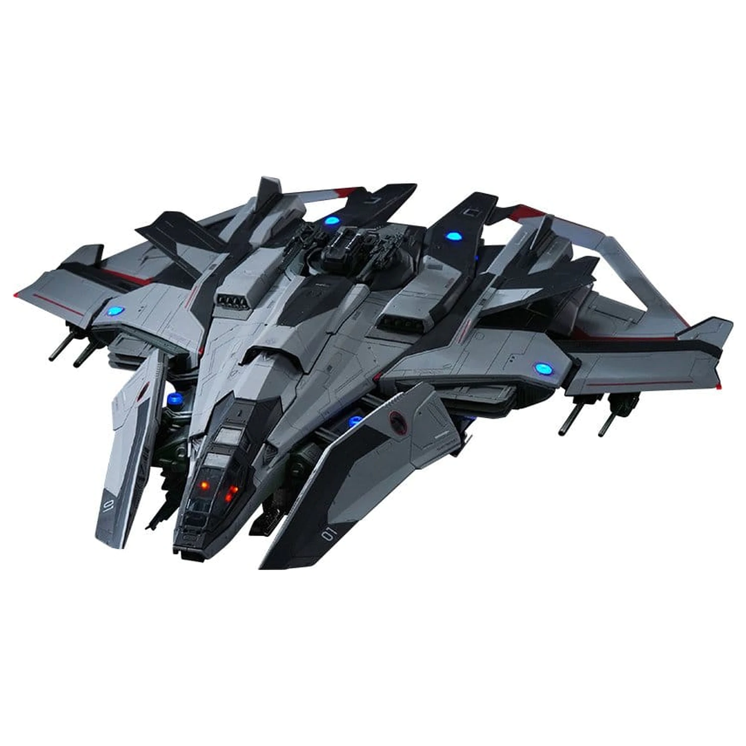 Star Citizen Wstępnie zmontowany plastikowy model do składania 1/100 Anvil F8C Lightning Wstępnie zmontowany gotowy model w wersji 25 cm zdjęcie produktu