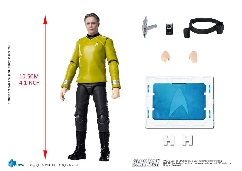 Star Trek 2009 Exquisite Mini Series Figurka Akcji 1/18 Pike 10 cm zdjęcie produktu