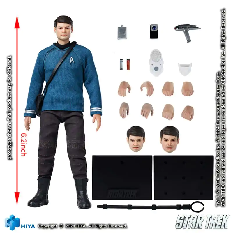 Star Trek 2009 Exquisite Super Series Figurka Akcji 1/12 McCoy 16 cm zdjęcie produktu