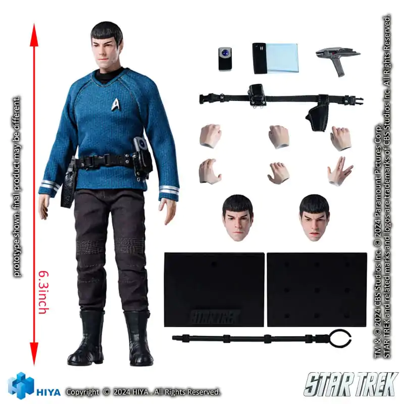 Star Trek 2009 Exquisite Super Series Figurka Akcji 1/12 Spock 16 cm zdjęcie produktu