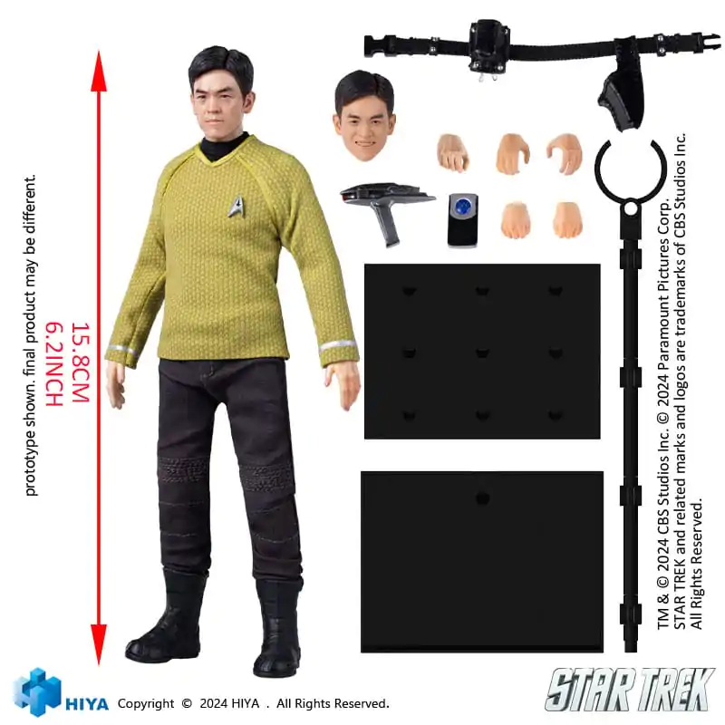 Star Trek 2009 Exquisite Super Series Figurka Akcji 1/12 Sulu 16 cm zdjęcie produktu