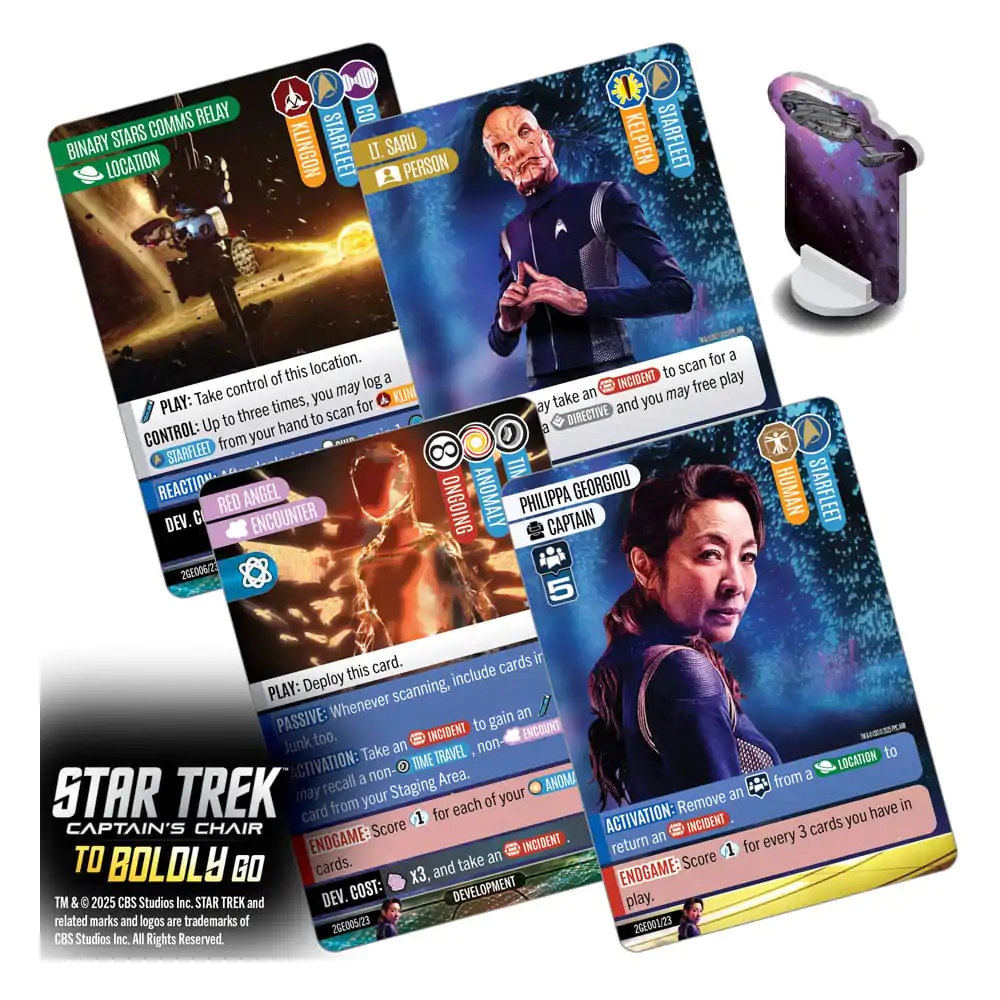 Star Trek: Captain's Chair Gra Karciana To Boldly Go *English Version* zdjęcie produktu