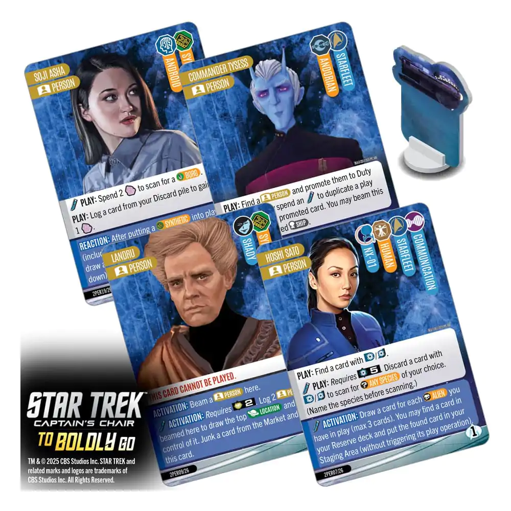 Star Trek: Captain's Chair Gra Karciana To Boldly Go *English Version* zdjęcie produktu