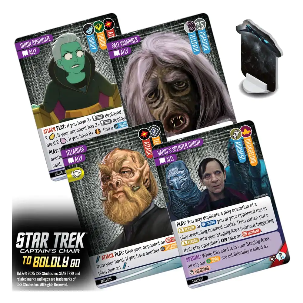 Star Trek: Captain's Chair Gra Karciana To Boldly Go *English Version* zdjęcie produktu