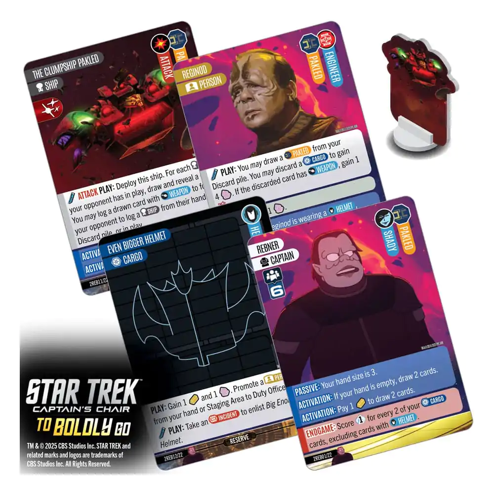 Star Trek: Captain's Chair Gra Karciana To Boldly Go *English Version* zdjęcie produktu