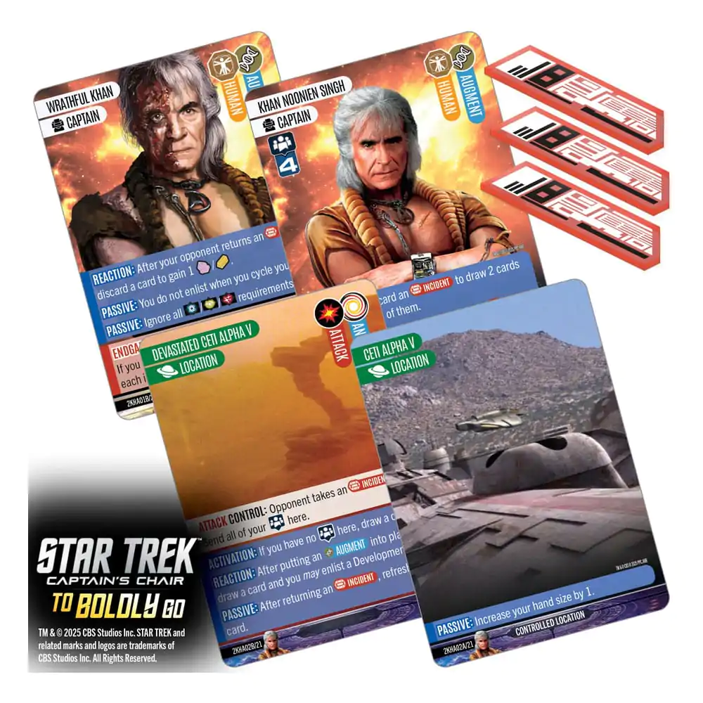 Star Trek: Captain's Chair Gra Karciana To Boldly Go *English Version* zdjęcie produktu