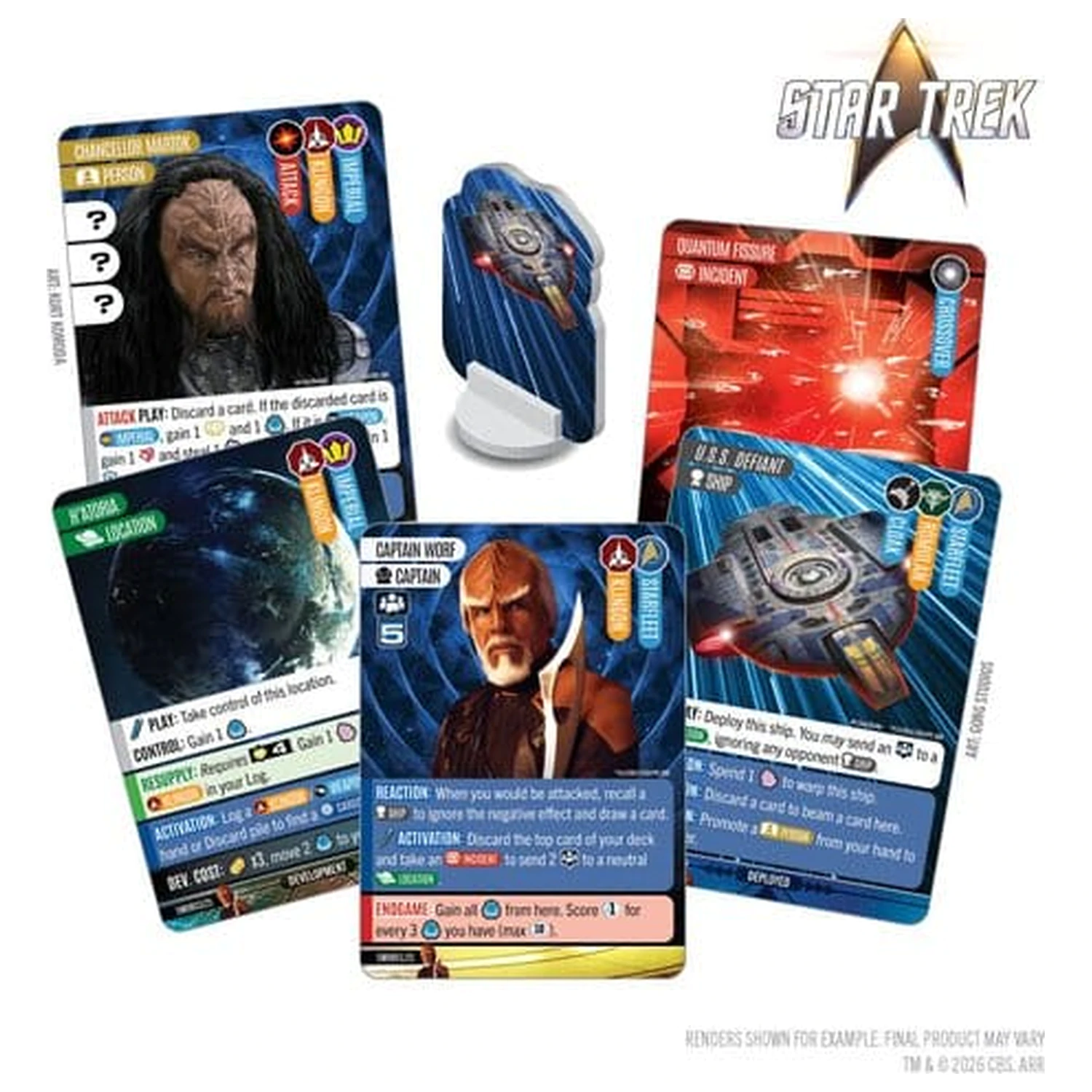 Star Trek: Captain's Chair Card Game: Duty and Honor *Wersja Angielska* zdjęcie produktu