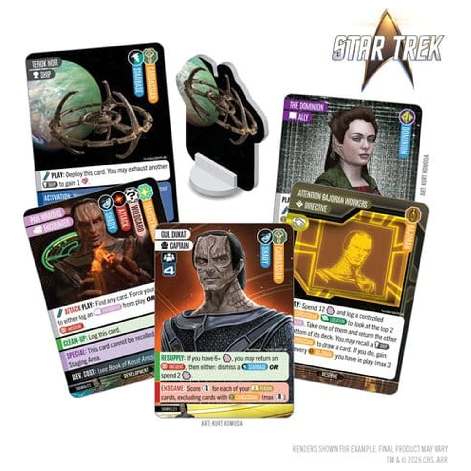 Star Trek: Captain's Chair Card Game: Duty and Honor *Wersja Angielska* zdjęcie produktu
