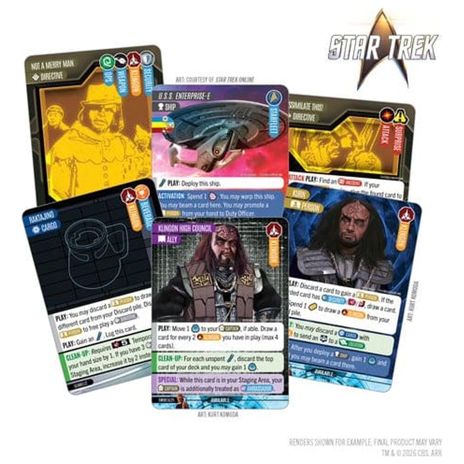 Star Trek: Captain's Chair Card Game: Duty and Honor *Wersja Angielska* zdjęcie produktu