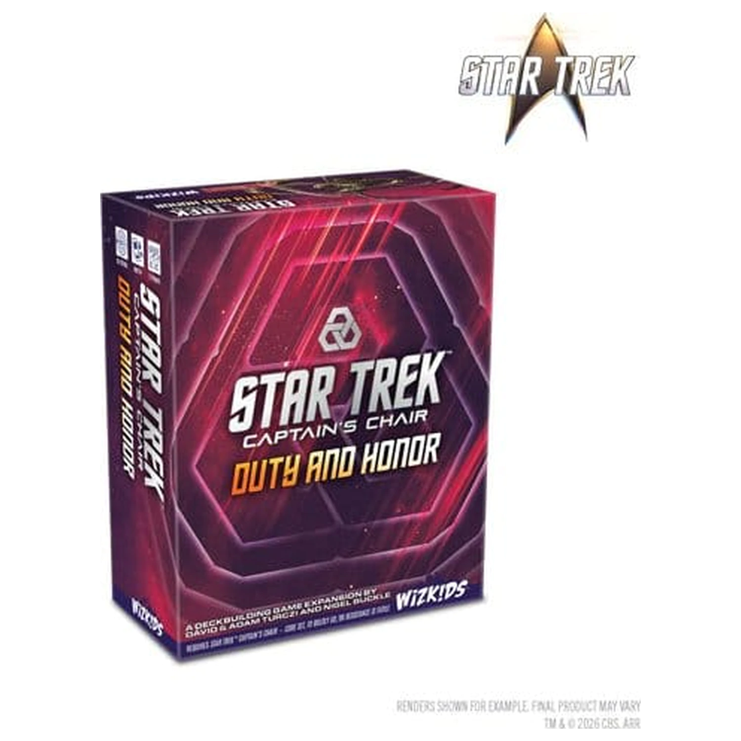 Star Trek: Captain's Chair Card Game: Duty and Honor *Wersja Angielska* zdjęcie produktu