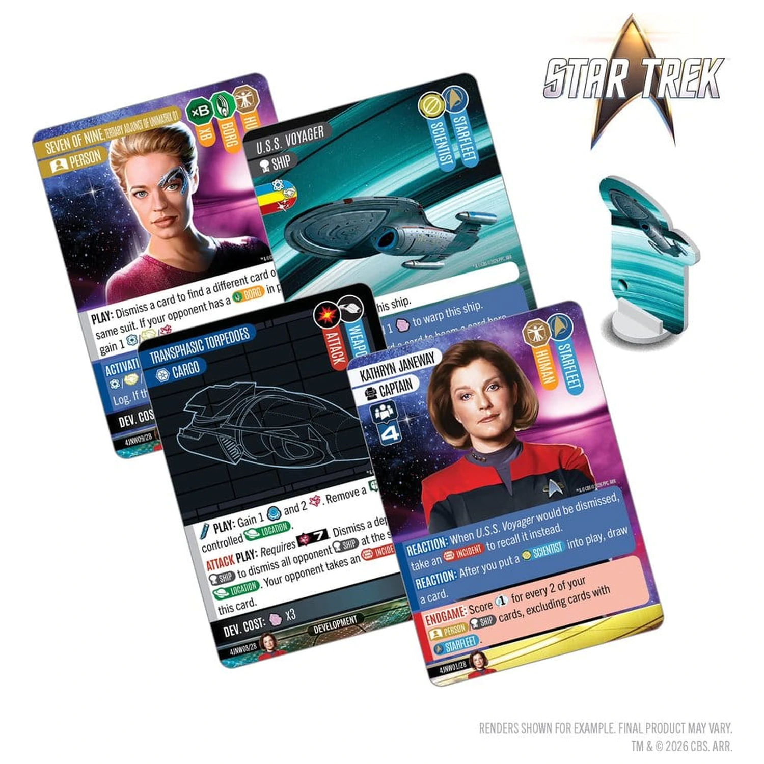 Star Trek: Captain's Chair gra karciana: Resistance is Futile *wersja angielska* zdjęcie produktu