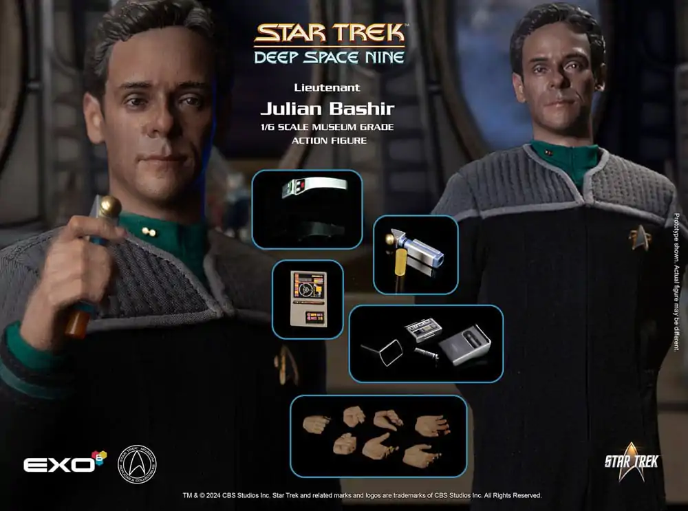 Star Trek: Deep Space Nine Figurka Akcji 1/6 Dr Julian Bashir 30 cm zdjęcie produktu