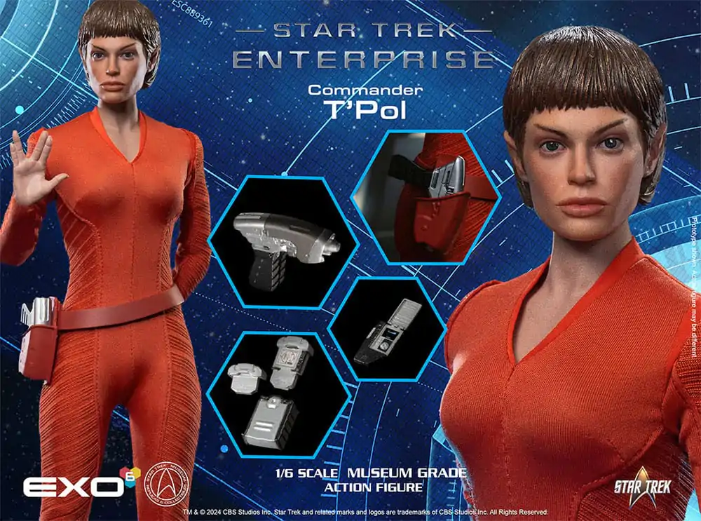 Star Trek: Enterprise figurka akcji 1/6 Commander T'Pol 28 cm zdjęcie produktu