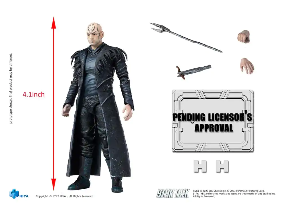 Star Trek Exquisite Mini Figurka Akcji 1/18 Star Trek 2009 Spock Prime 10 cm zdjęcie produktu