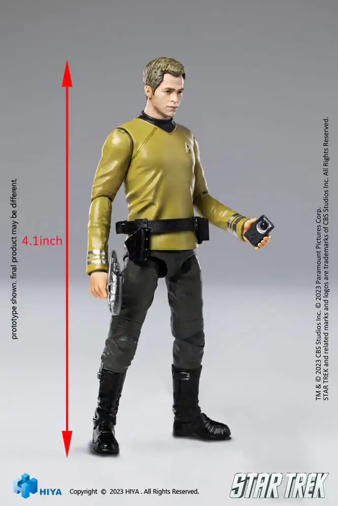 Star Trek Exquisite Mini Figurka Akcji 1/18 Star Trek 2009 Kirk 10 cm zdjęcie produktu