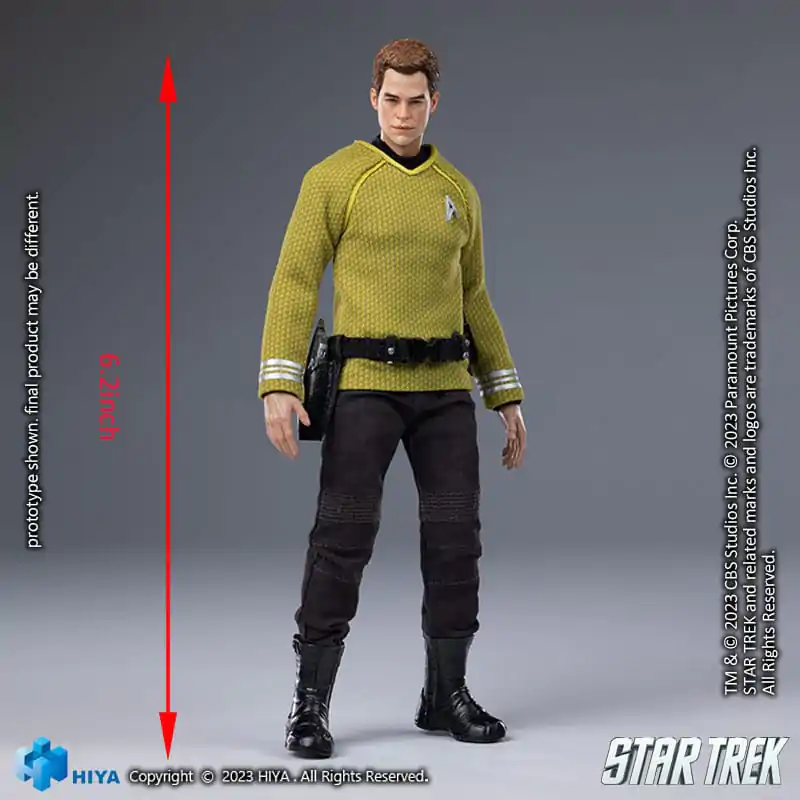 Star Trek Exquisite Super Series Figurka Akcji 1/12 Kirk 16 cm zdjęcie produktu