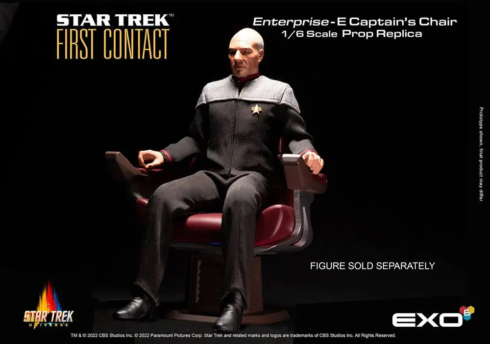 Star Trek: First Contact Replika 1/6 Fotel Kapitański Enterprise-E 15 cm zdjęcie produktu