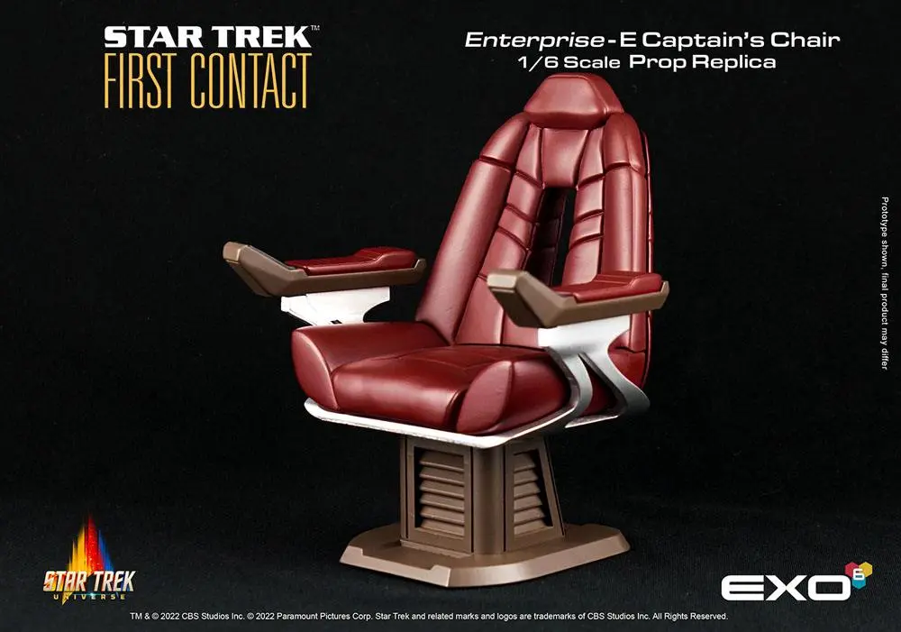 Star Trek: First Contact Replika 1/6 Fotel Kapitański Enterprise-E 15 cm zdjęcie produktu