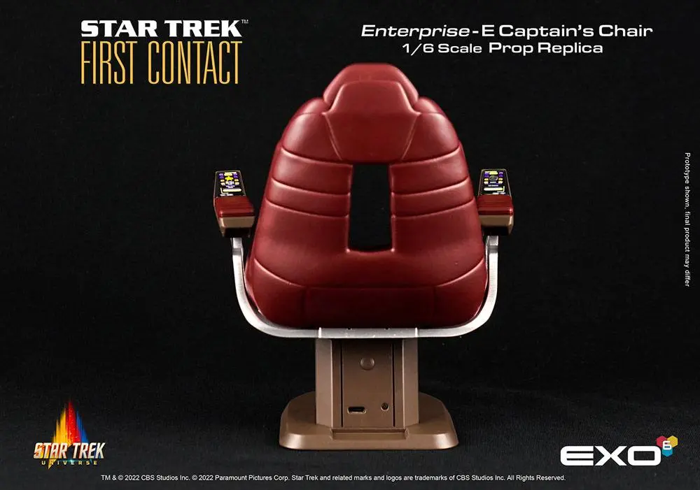 Star Trek: First Contact Replika 1/6 Fotel Kapitański Enterprise-E 15 cm zdjęcie produktu