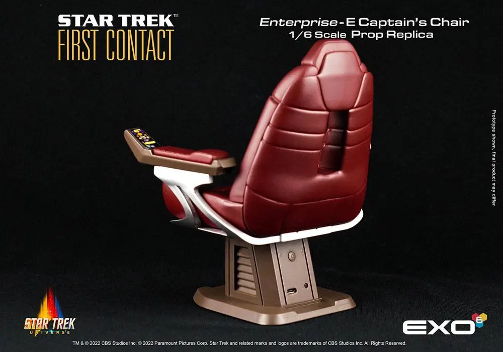 Star Trek: First Contact Replika 1/6 Fotel Kapitański Enterprise-E 15 cm zdjęcie produktu
