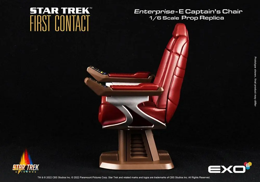 Star Trek: First Contact Replika 1/6 Fotel Kapitański Enterprise-E 15 cm zdjęcie produktu