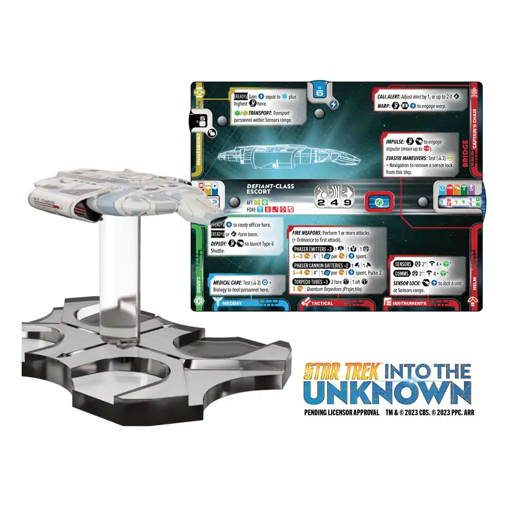 Star Trek: Into the Unknown Miniatures Game Expansion Federation vs. Dominion Core *Wersja angielska* zdjęcie produktu