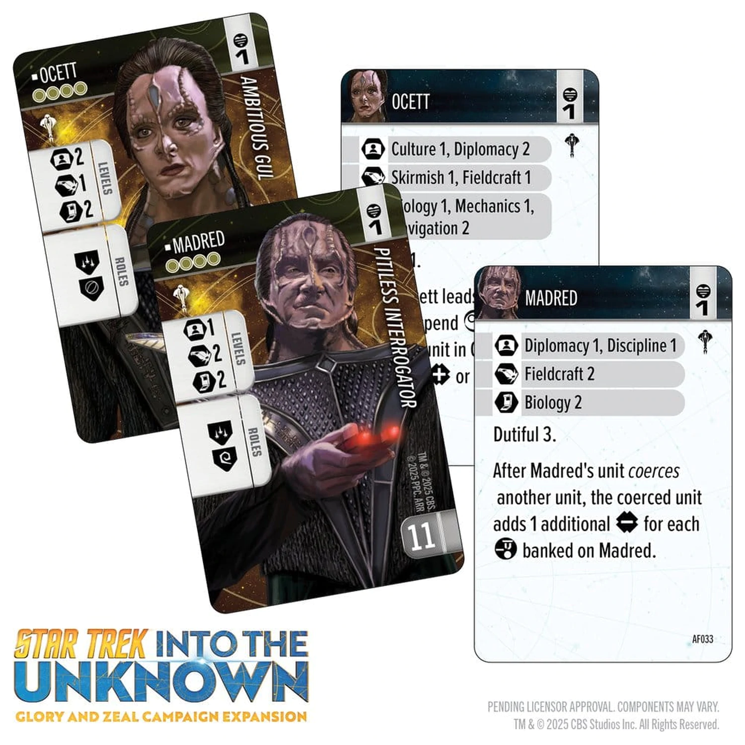 Star Trek: Into the Unknown Miniatures Game Rozszerzenie Glory and Zeal *wersja angielska* zdjęcie produktu