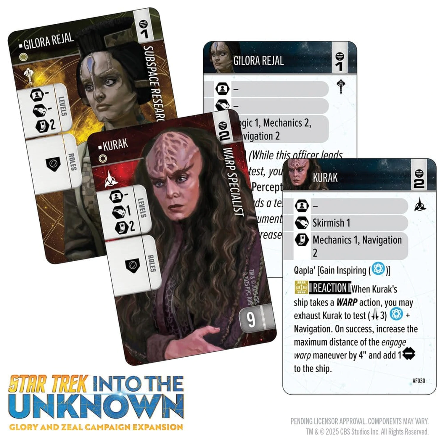 Star Trek: Into the Unknown Miniatures Game Rozszerzenie Glory and Zeal *wersja angielska* zdjęcie produktu