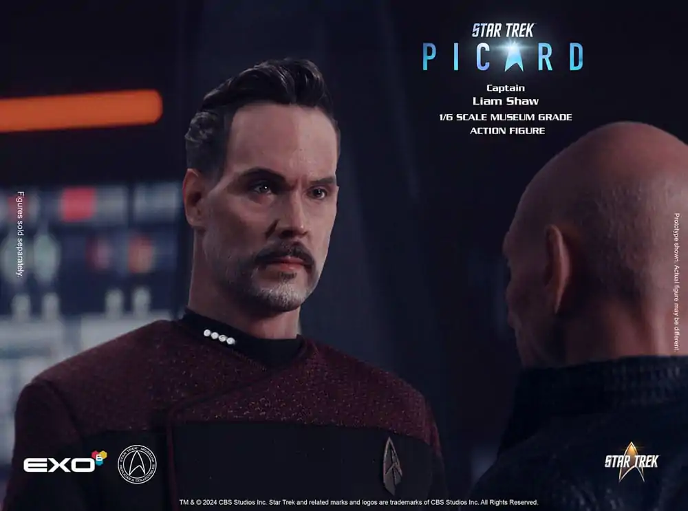 Star Trek: Picard Action Figure 1/6 Kapitan Liam Shaw 30 cm zdjęcie produktu