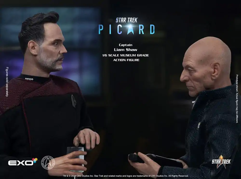 Star Trek: Picard Action Figure 1/6 Kapitan Liam Shaw 30 cm zdjęcie produktu
