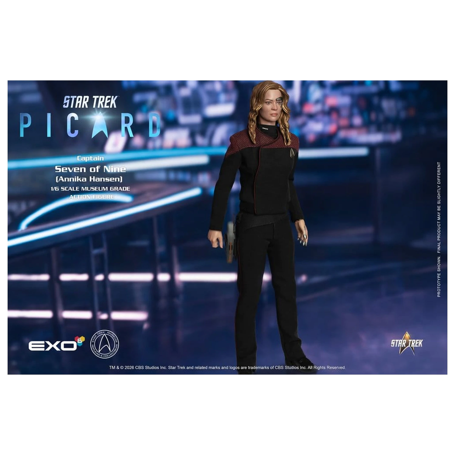 Star Trek: Picard figurka akcji 1/6 Captain Seven of Nine 29 cm zdjęcie produktu