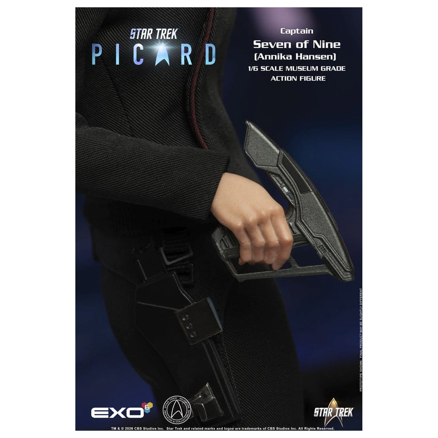 Star Trek: Picard figurka akcji 1/6 Captain Seven of Nine 29 cm zdjęcie produktu