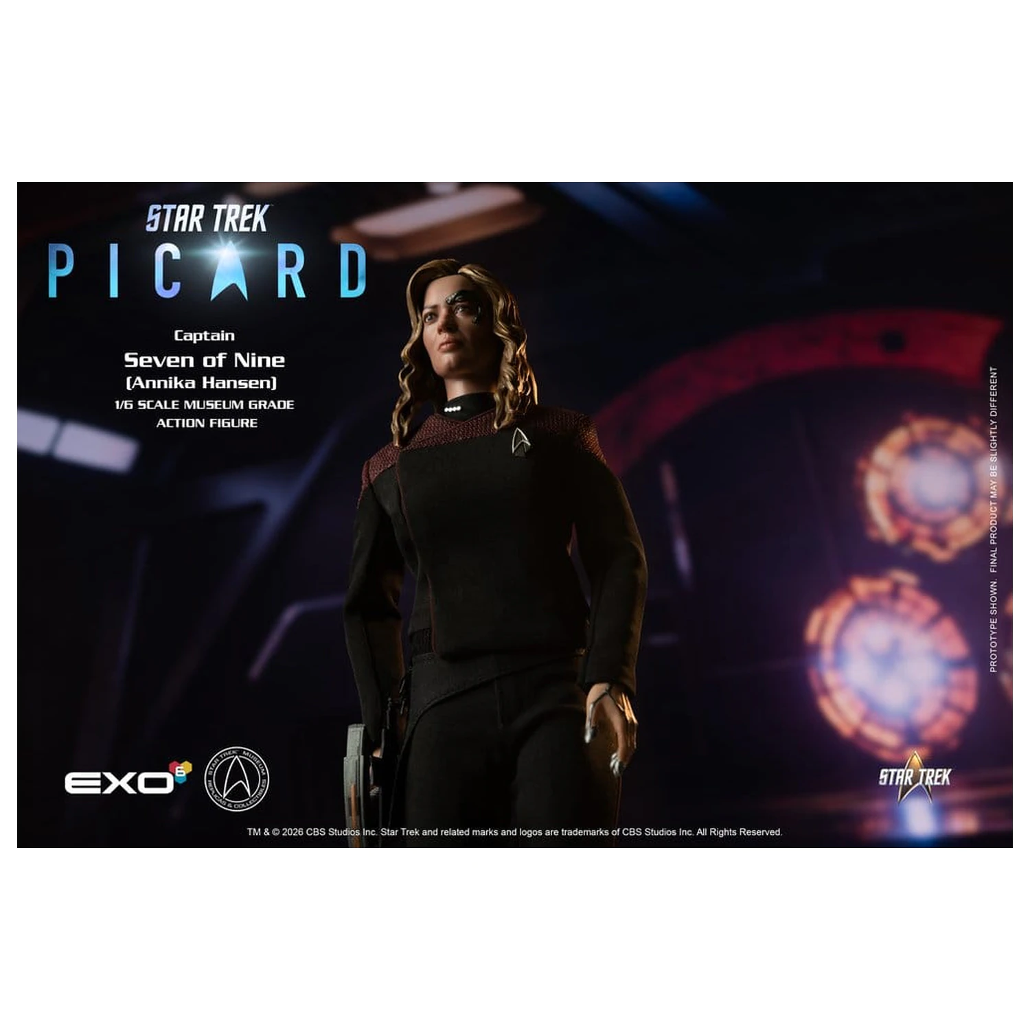 Star Trek: Picard figurka akcji 1/6 Captain Seven of Nine 29 cm zdjęcie produktu