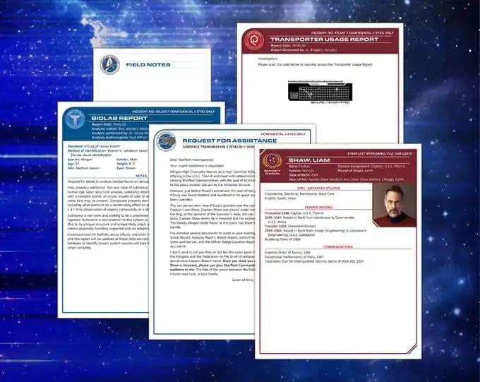 Star Trek Picard Gra Tajemnica Morderstwa Morderstwo na Titan-A Wersja angielska zdjęcie produktu