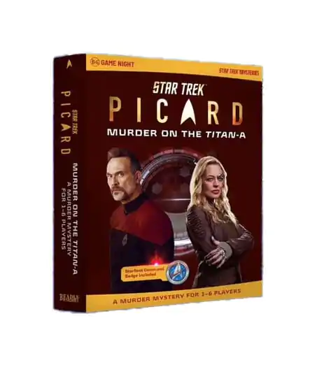 Star Trek Picard Gra Tajemnica Morderstwa Morderstwo na Titan-A Wersja angielska zdjęcie produktu