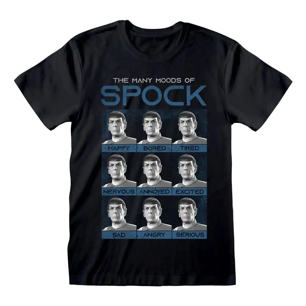 Koszulka Star Trek "Many Mood Of Spock" zdjęcie produktu
