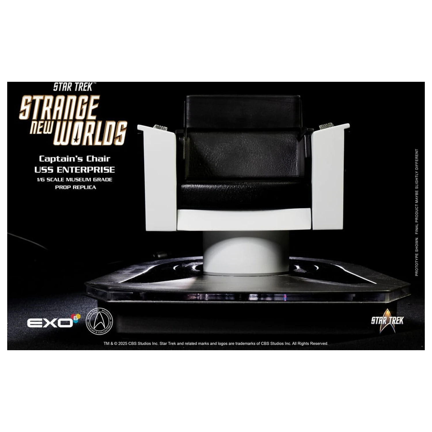 Star Trek: Strange New Worlds 1/6 U.S.S. Enterprise Command Chair 19 cm zdjęcie produktu