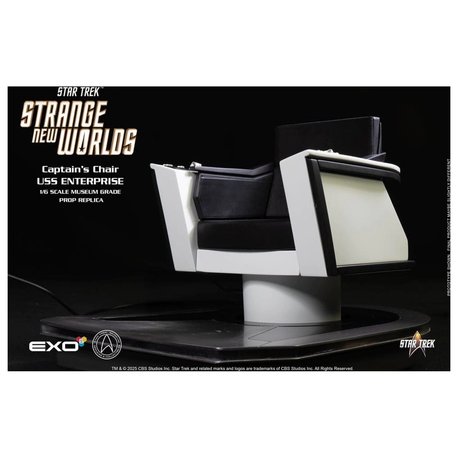 Star Trek: Strange New Worlds 1/6 U.S.S. Enterprise Command Chair 19 cm zdjęcie produktu