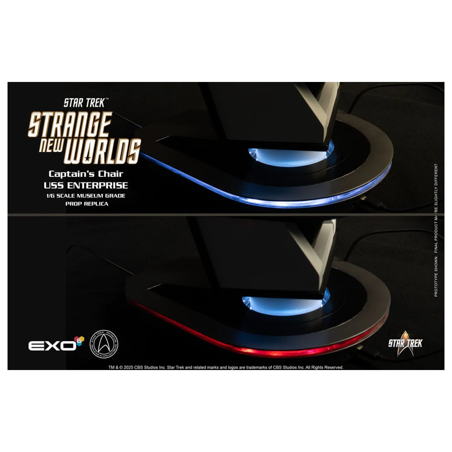 Star Trek: Strange New Worlds 1/6 U.S.S. Enterprise Command Chair 19 cm zdjęcie produktu