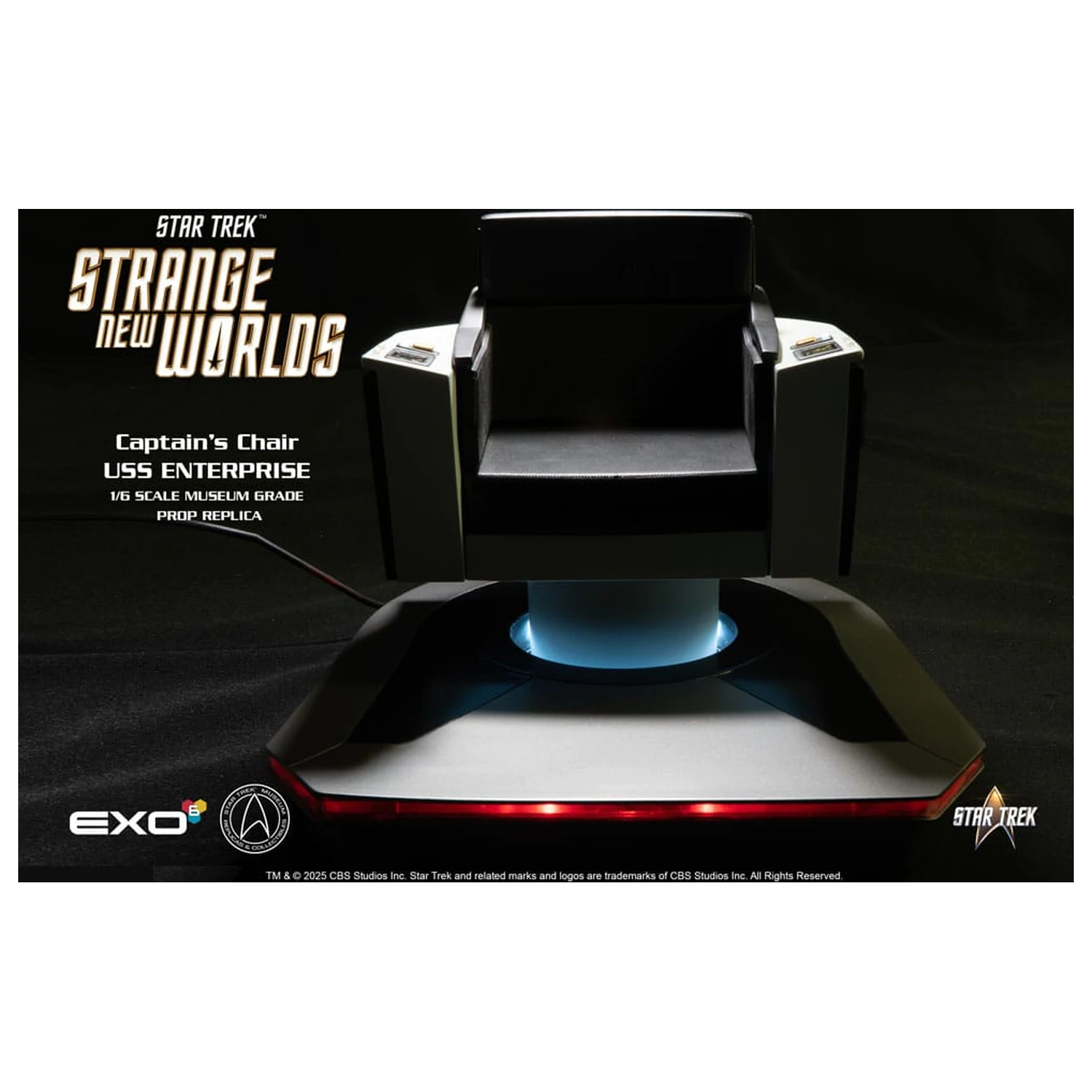 Star Trek: Strange New Worlds 1/6 U.S.S. Enterprise Command Chair 19 cm zdjęcie produktu
