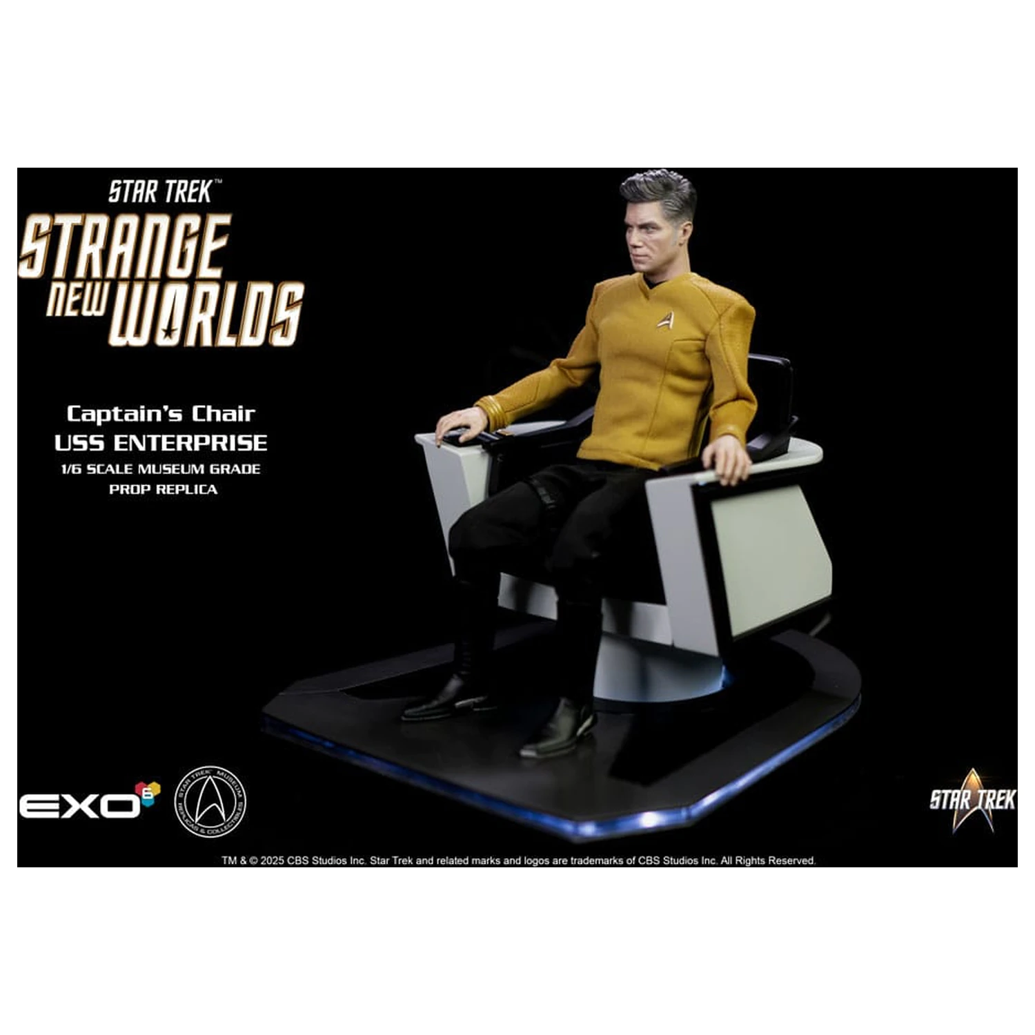 Star Trek: Strange New Worlds 1/6 U.S.S. Enterprise Command Chair 19 cm zdjęcie produktu
