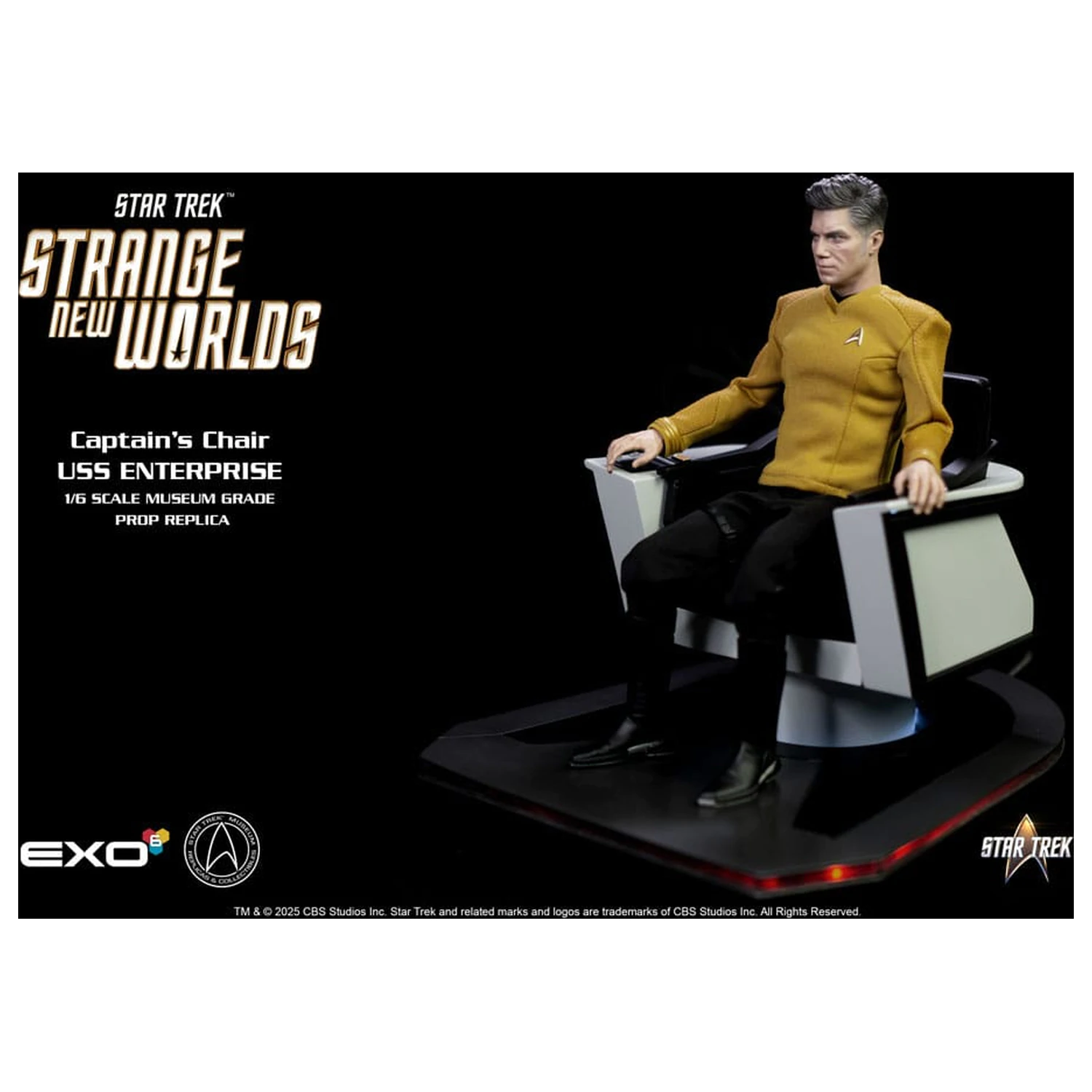Star Trek: Strange New Worlds 1/6 U.S.S. Enterprise Command Chair 19 cm zdjęcie produktu