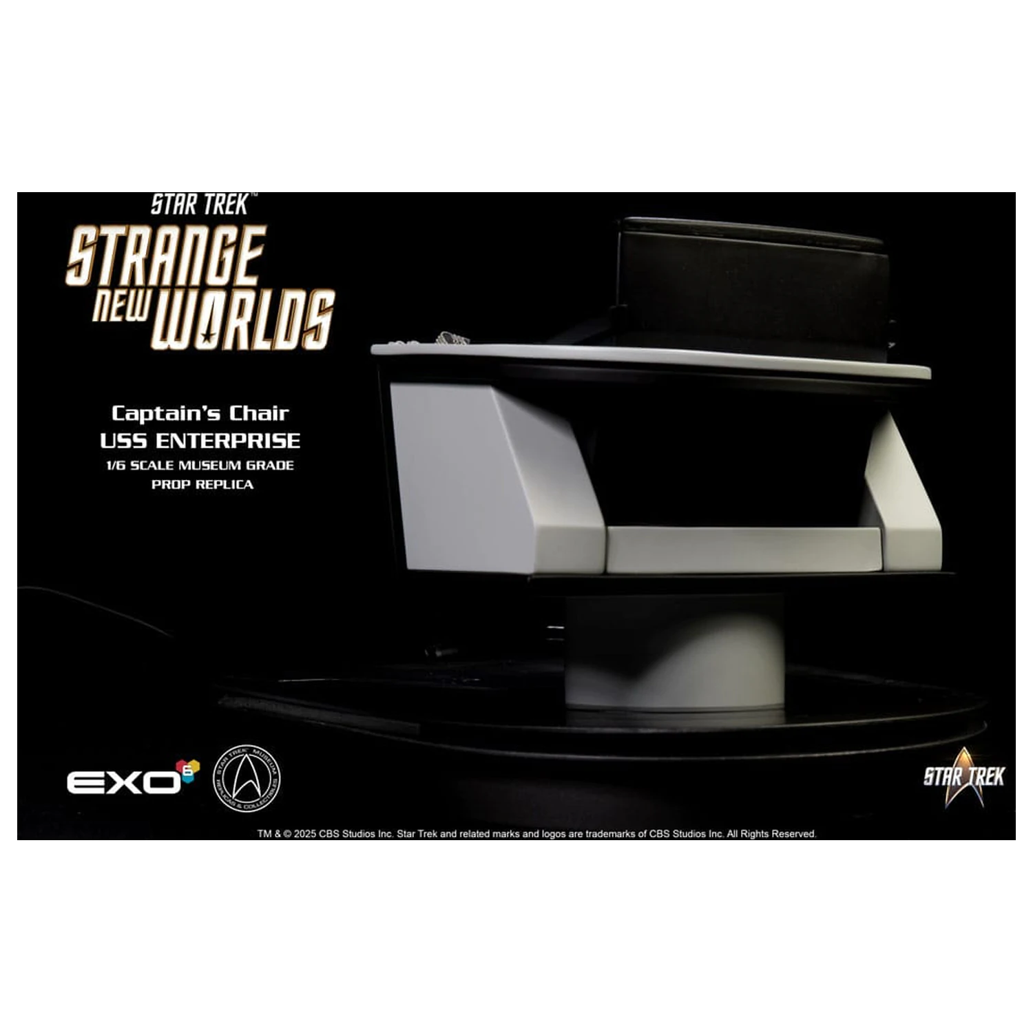 Star Trek: Strange New Worlds 1/6 U.S.S. Enterprise Command Chair 19 cm zdjęcie produktu