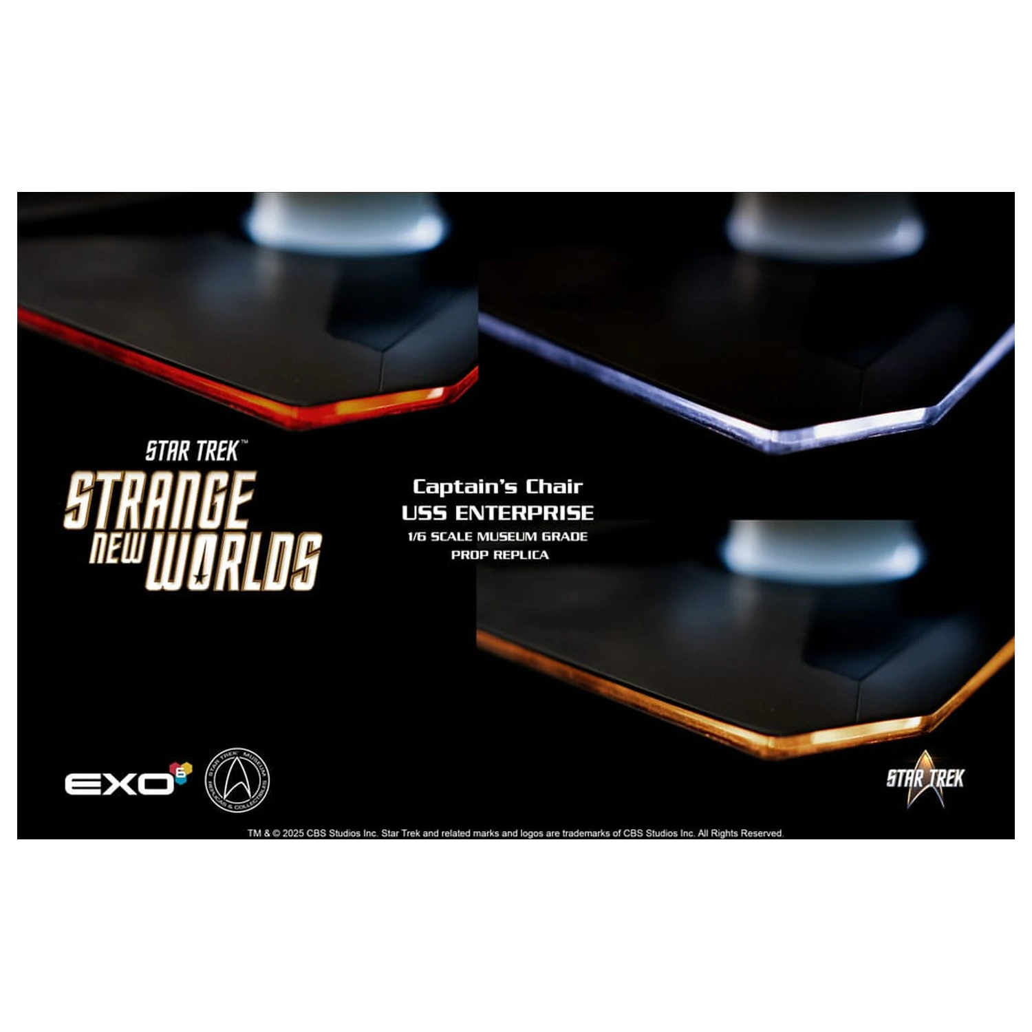 Star Trek: Strange New Worlds 1/6 U.S.S. Enterprise Command Chair 19 cm zdjęcie produktu