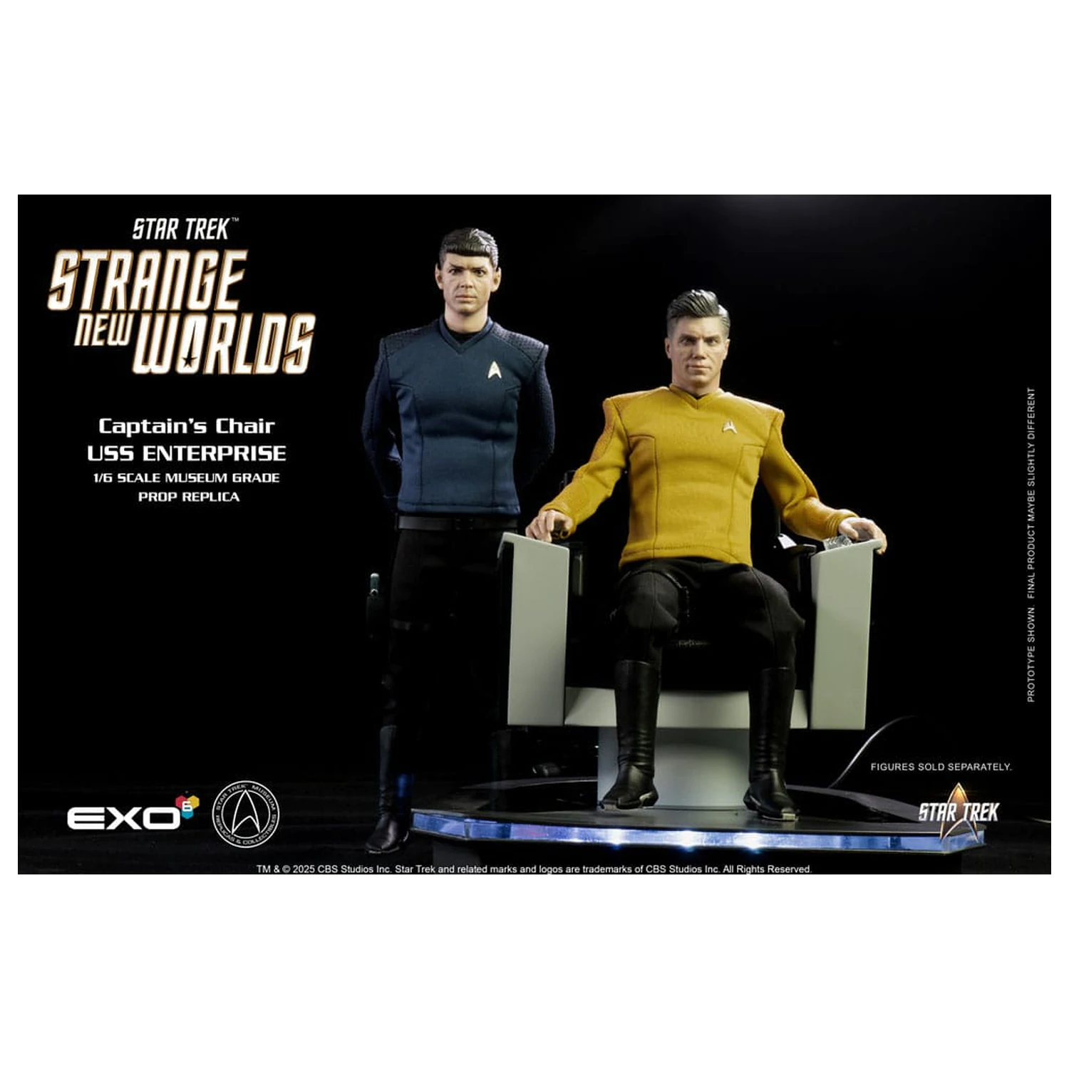 Star Trek: Strange New Worlds 1/6 U.S.S. Enterprise Command Chair 19 cm zdjęcie produktu