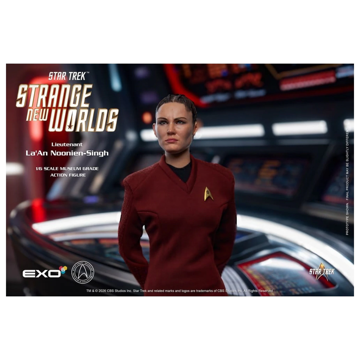 Star Trek: Strange New Worlds Figurka akcji 1/6 Lt. La'An Noonien-Singh 28 cm zdjęcie produktu