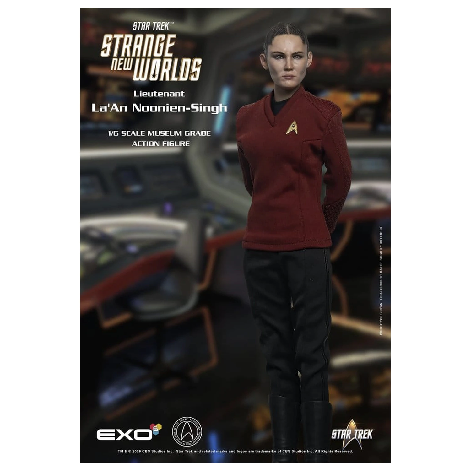 Star Trek: Strange New Worlds Figurka akcji 1/6 Lt. La'An Noonien-Singh 28 cm zdjęcie produktu