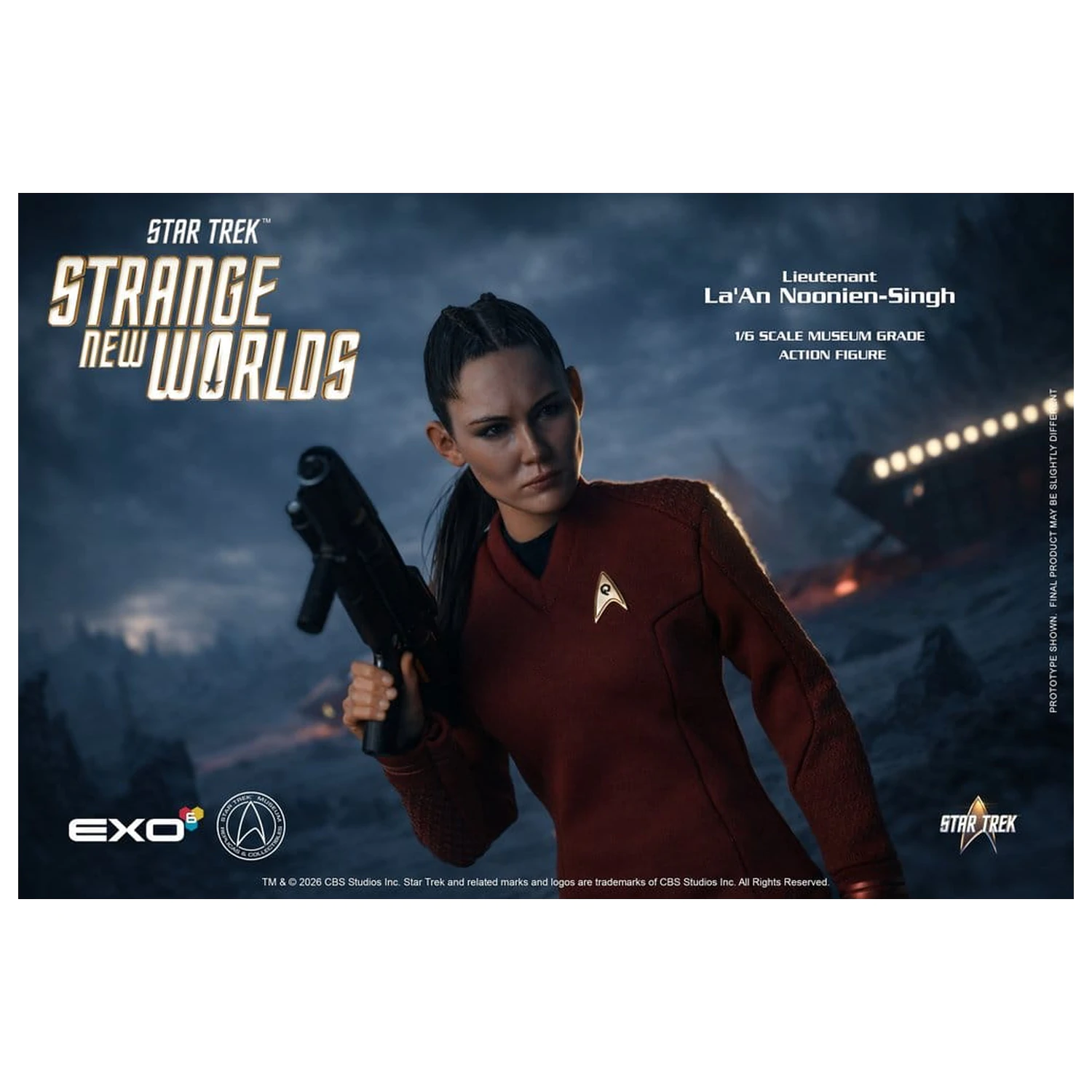 Star Trek: Strange New Worlds Figurka akcji 1/6 Lt. La'An Noonien-Singh 28 cm zdjęcie produktu