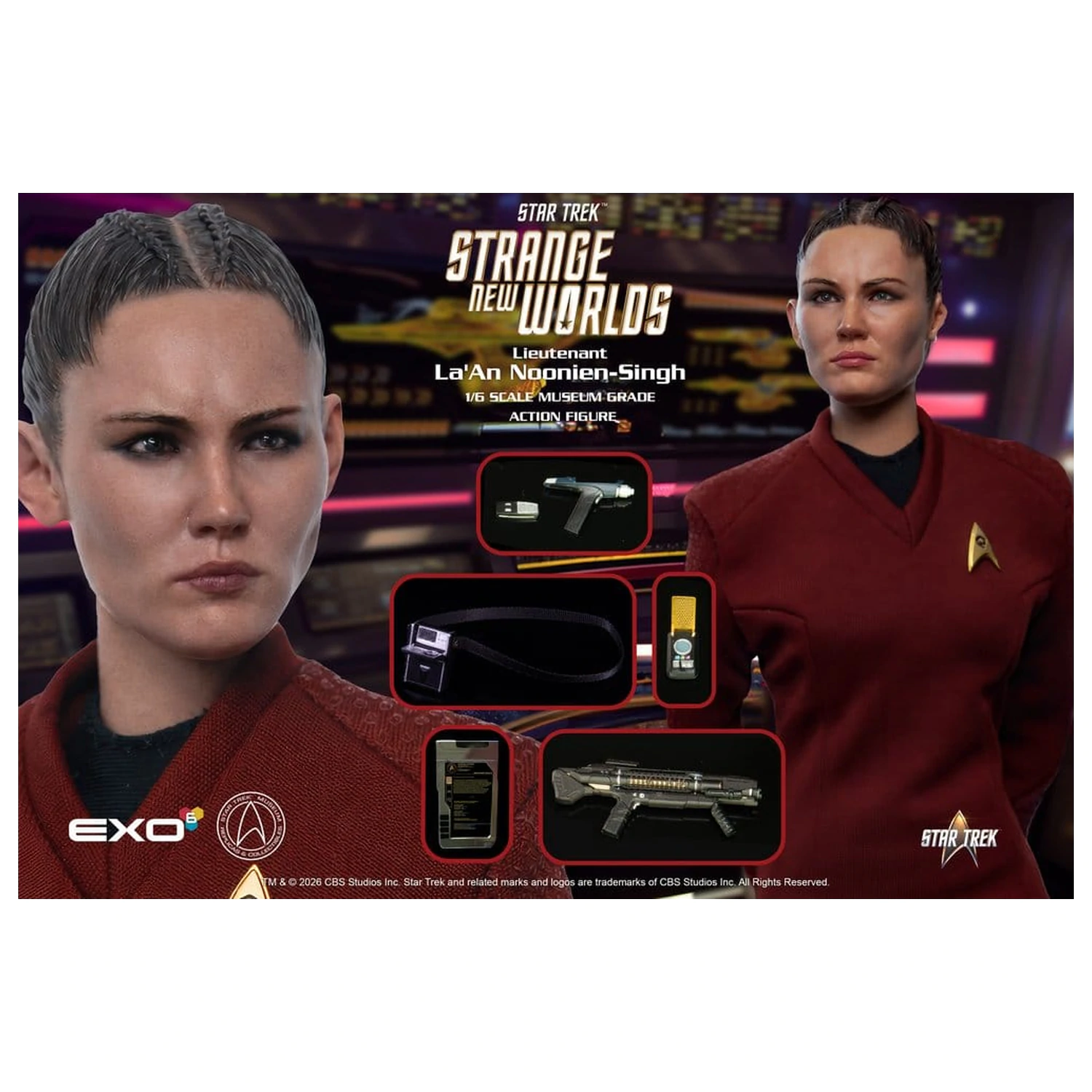 Star Trek: Strange New Worlds Figurka akcji 1/6 Lt. La'An Noonien-Singh 28 cm zdjęcie produktu